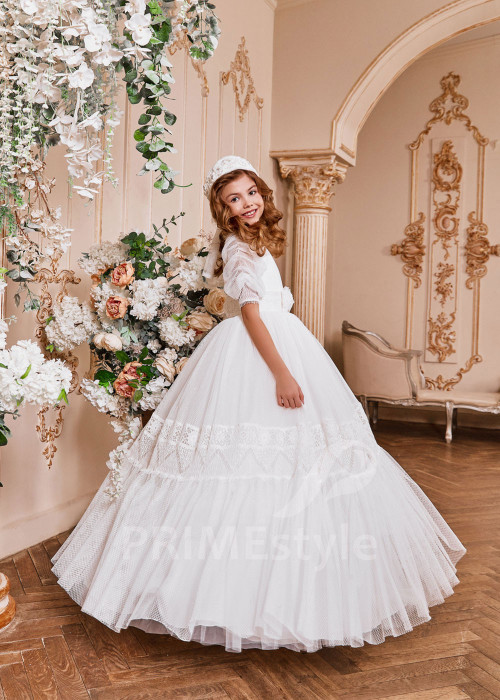 Luxusné šaty na prvé sväté prijímanie  NB0136