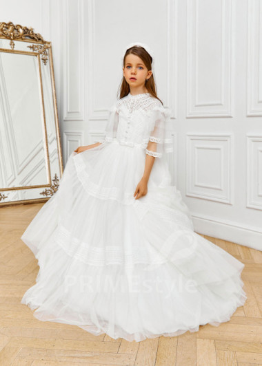 Luxusné šaty na prvé sväté prijímanie  NB0137