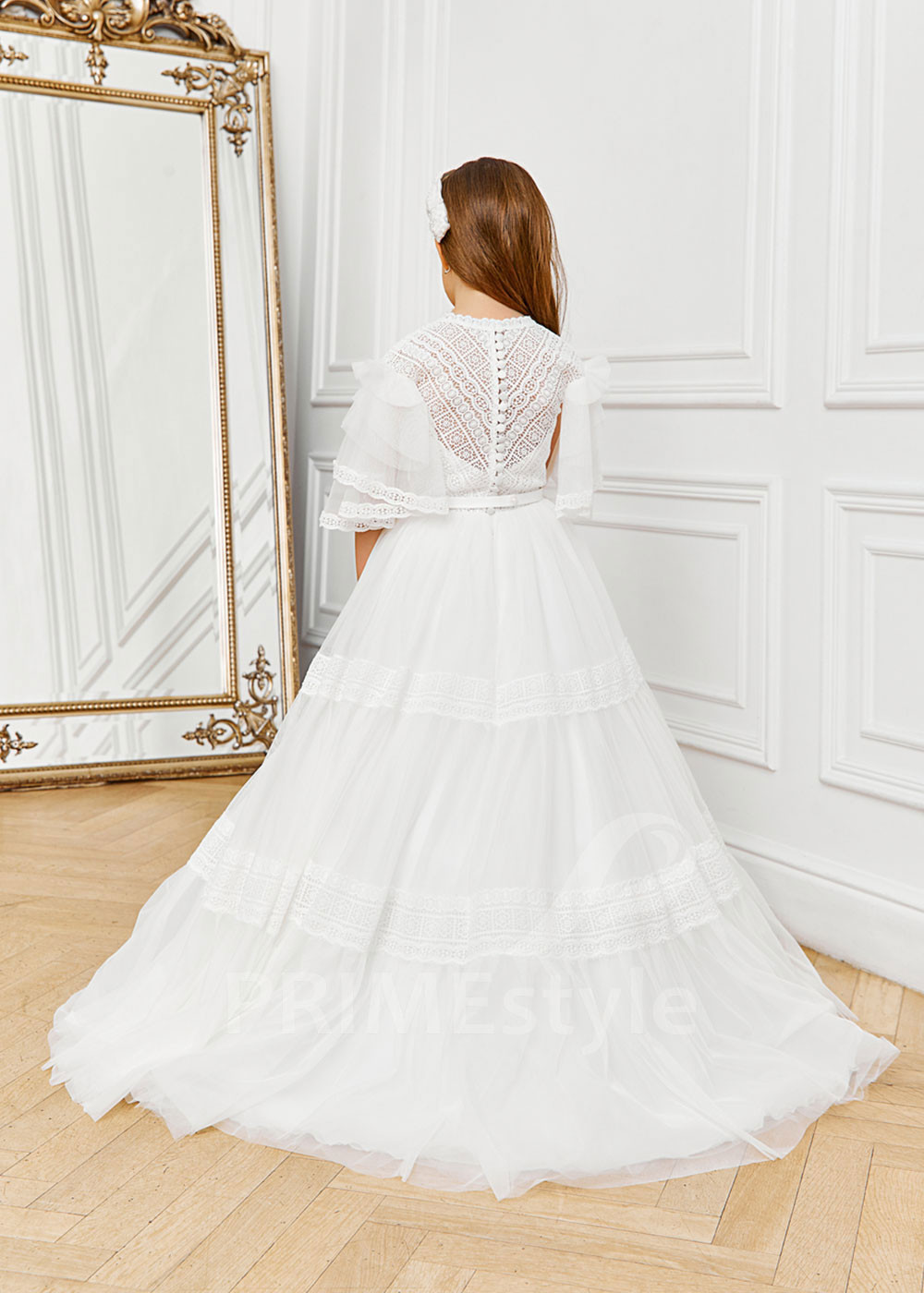 Luxusné šaty na prvé sväté prijímanie  NB0137