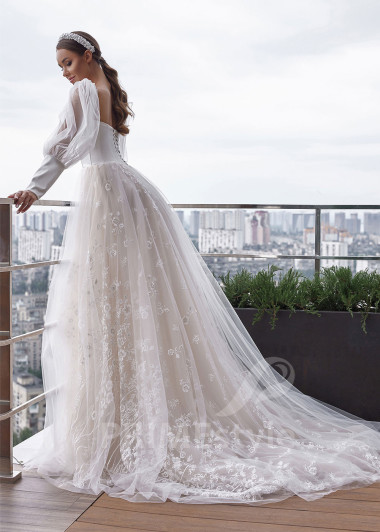 Luxusné princeznovské svadobné šaty RC2516 - primestyle.sk