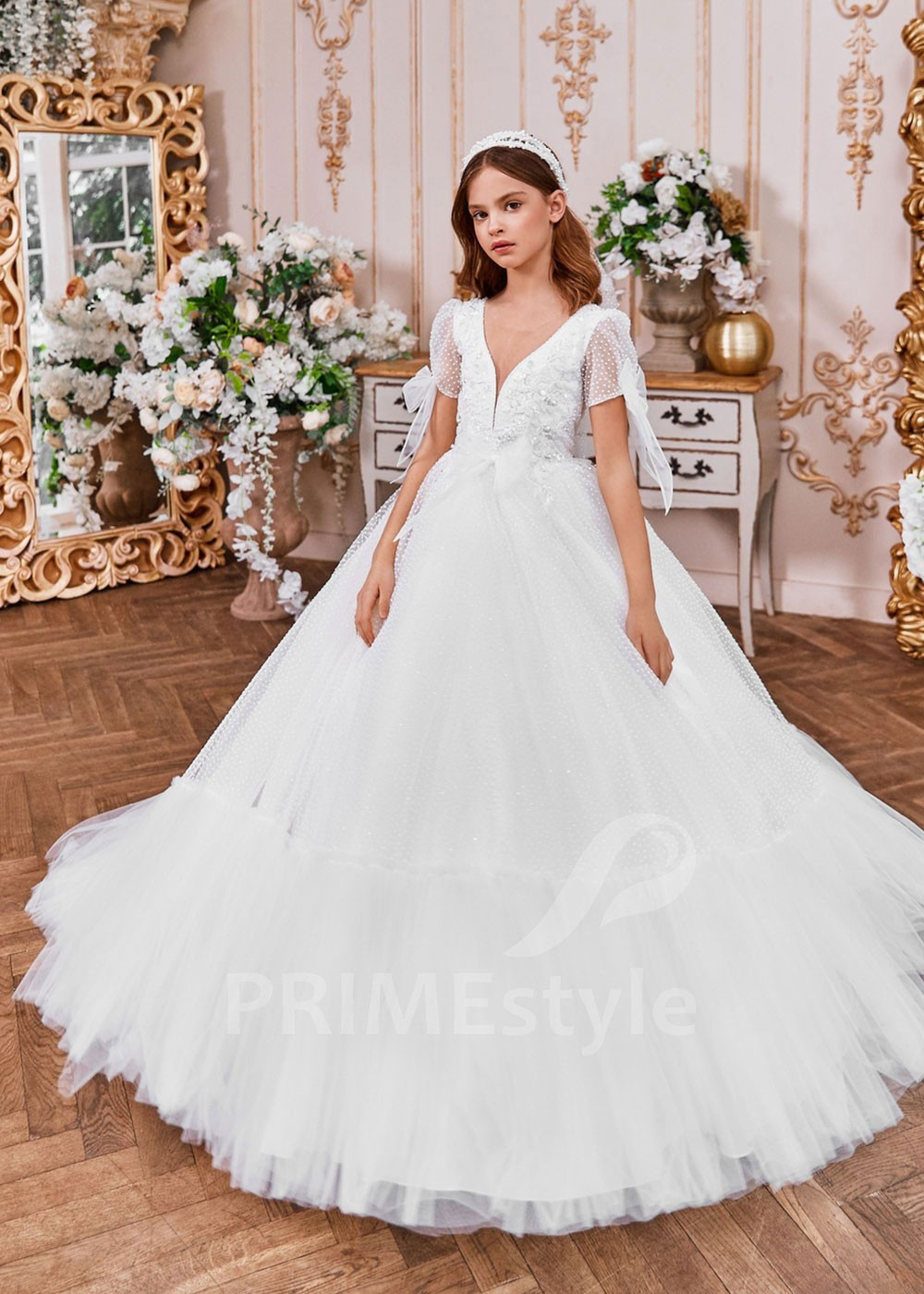 Luxusné šaty na prvé sväté prijímanie  NB0139