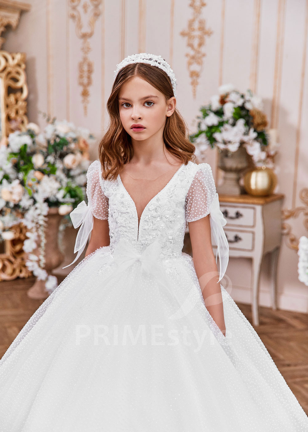 Luxusné šaty na prvé sväté prijímanie  NB0139