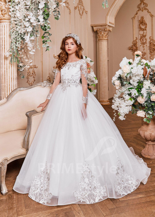 Luxusné šaty na prvé sväté prijímanie  NB0143