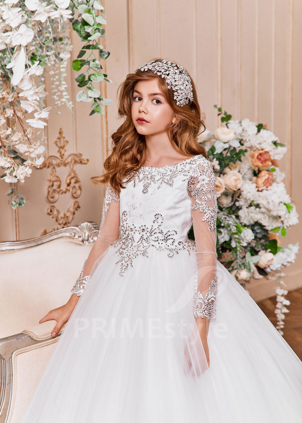 Luxusné šaty na prvé sväté prijímanie  NB0143