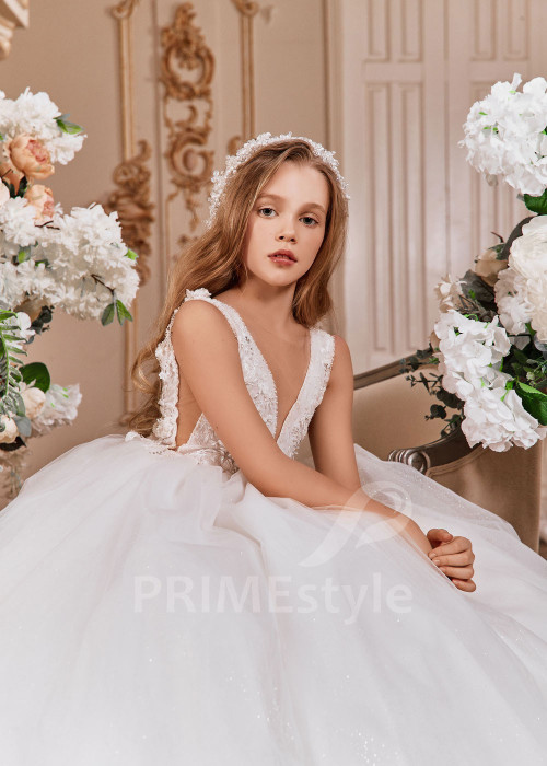 Luxusné šaty na prvé sväté prijímanie  NB0145