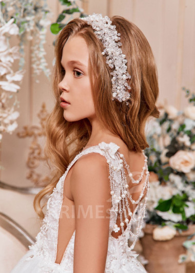 Luxusné šaty na prvé sväté prijímanie  NB0145 - primestyle.sk