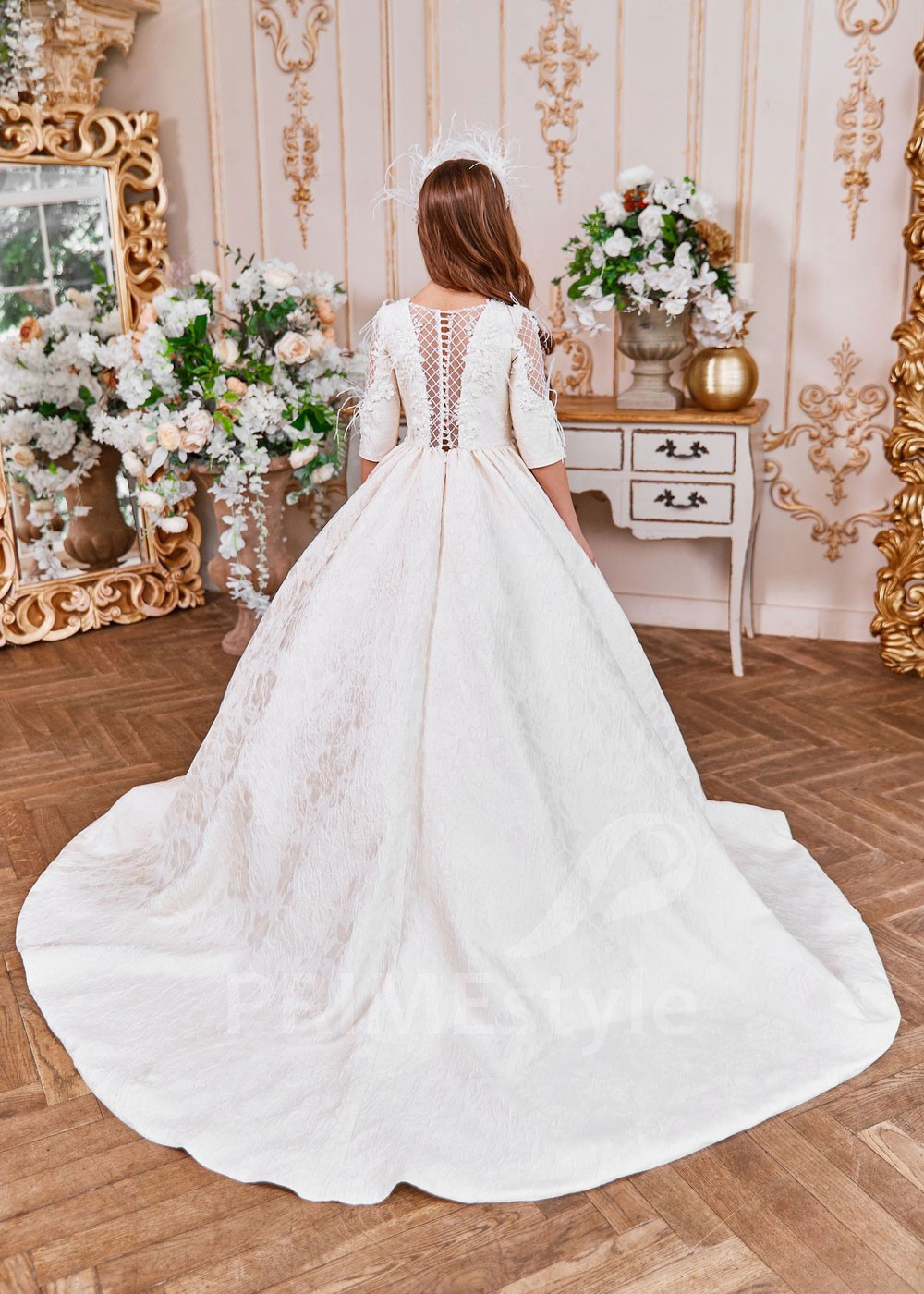 Luxusné šaty na prvé sväté prijímanie  NB0146