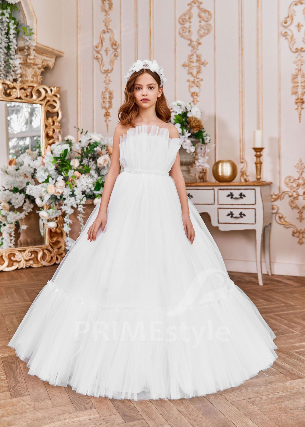 Luxusné šaty na prvé sväté prijímanie  NB0147