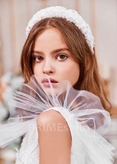 Luxusné šaty na prvé sväté prijímanie  NB0150 - primestyle.sk