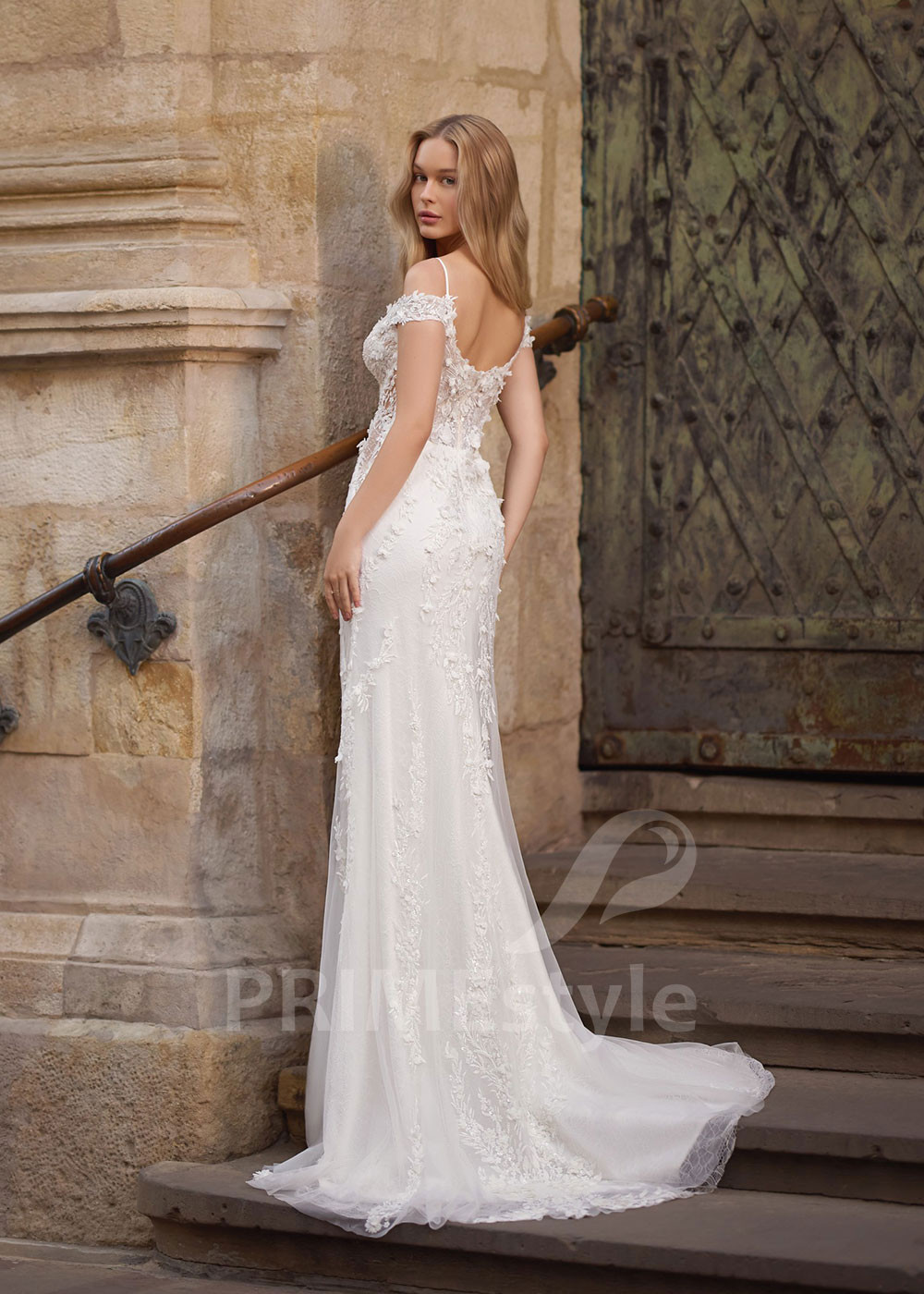 Luxusné celočipkované svadobné šaty Hazel