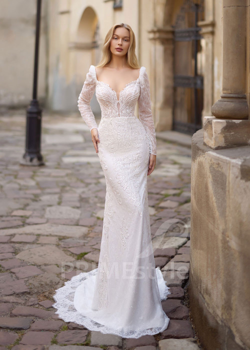 Luxusné svadobné šaty s prepracovaným korzetom Taylor