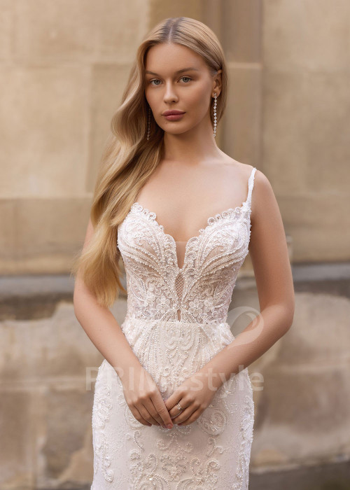 Luxusné svadobné šaty s prepracovaným korzetom Taylor