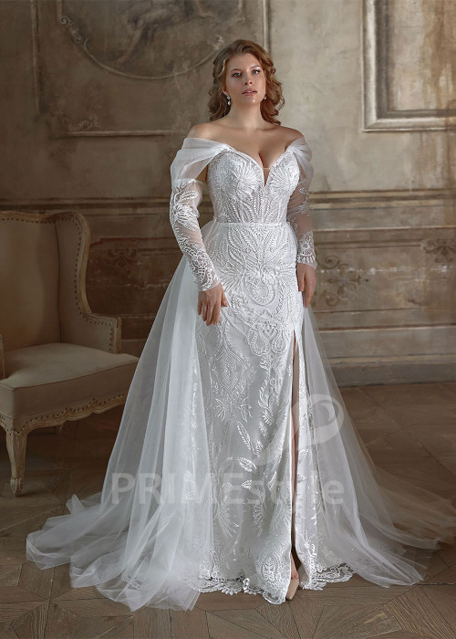 Exkluzívne svadobné šaty pre moletky Nicole