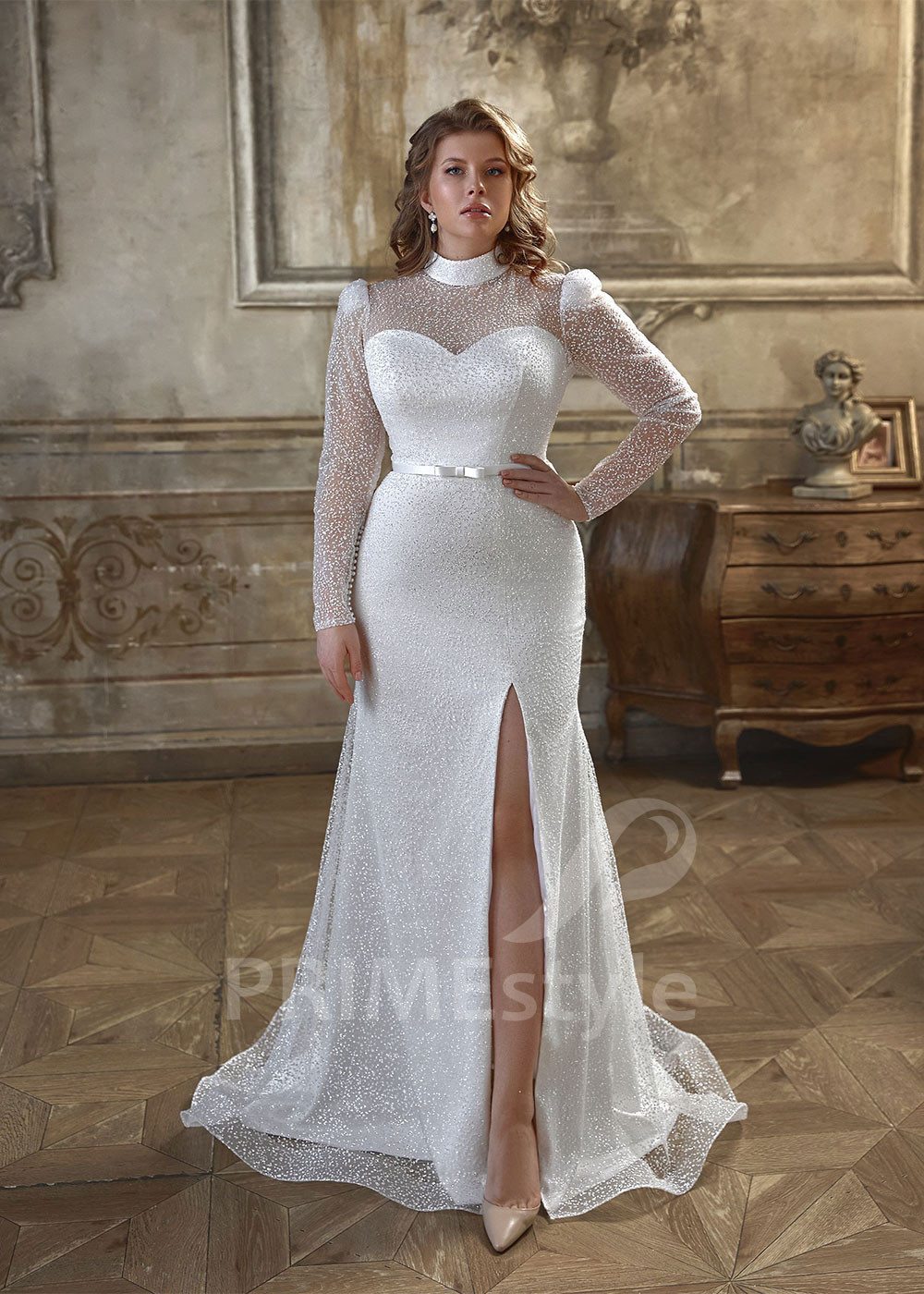 Elegantné svadobné šaty pre moletky Nina