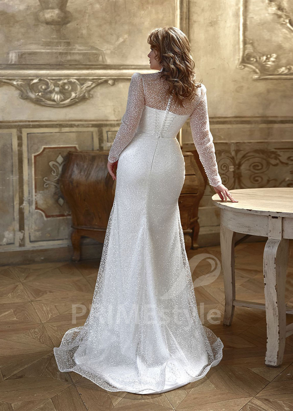 Elegantné svadobné šaty pre moletky Nina