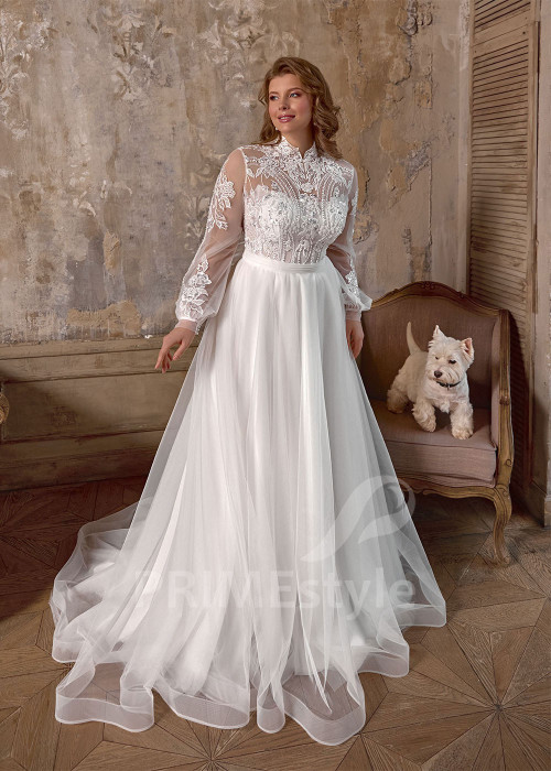 Luxusné svadobné šaty pre moletky Nerina