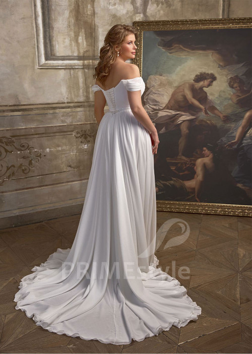 Romantické svadobné šaty pre moletky Nazira