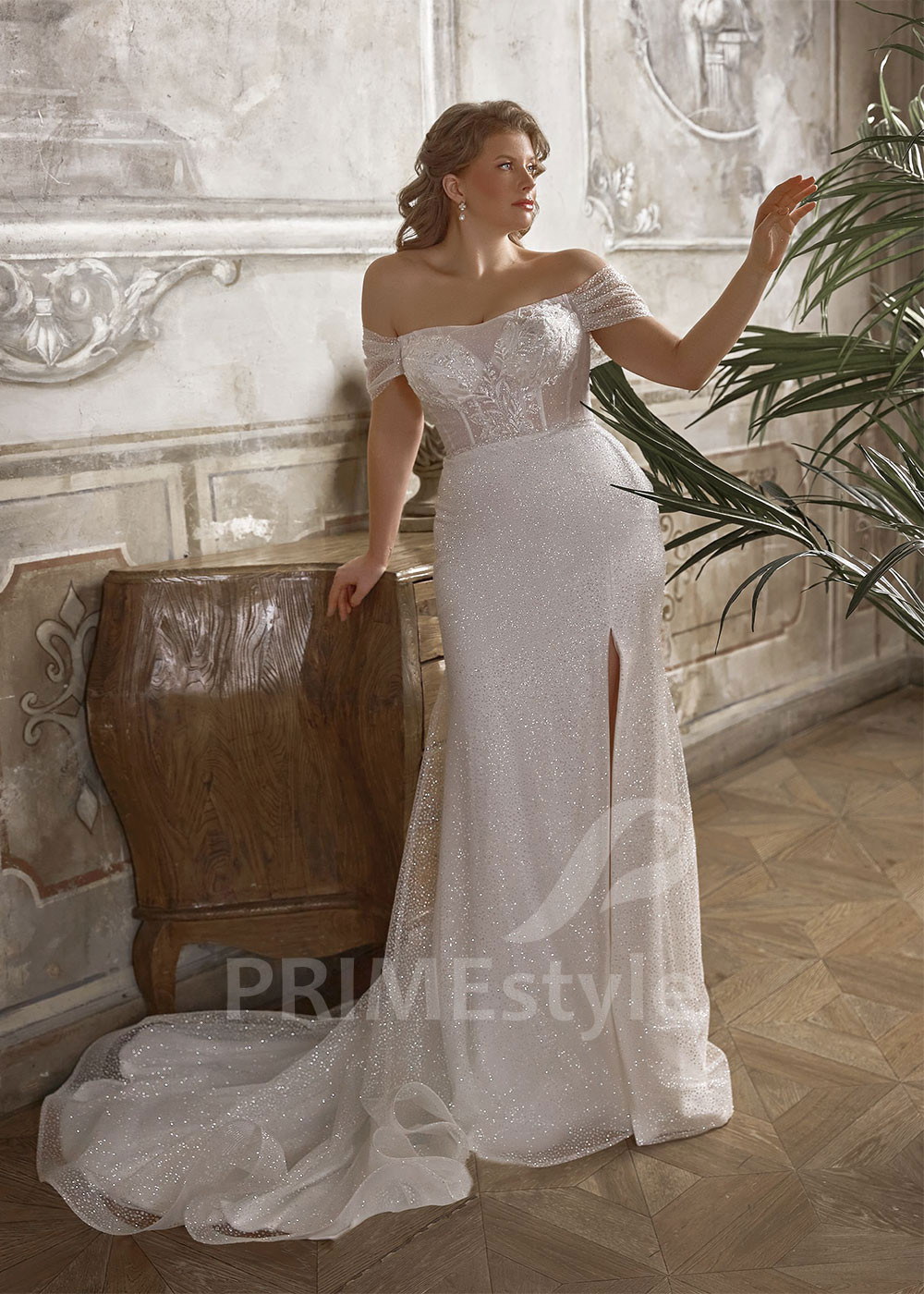 Luxusné svadobné šaty pre moletky Nerissa