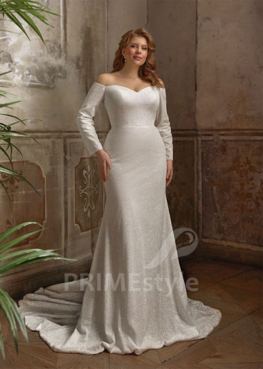 Hladké svadobné šaty pre moletky Nikoletta