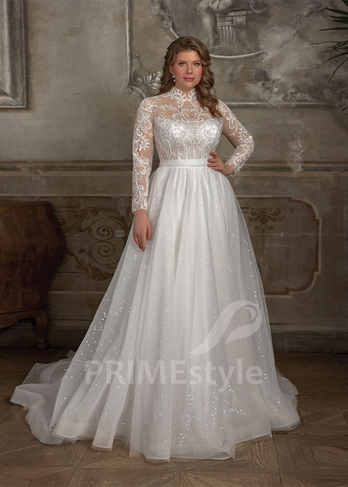 Luxusné svadobné šaty pre moletky Novella
