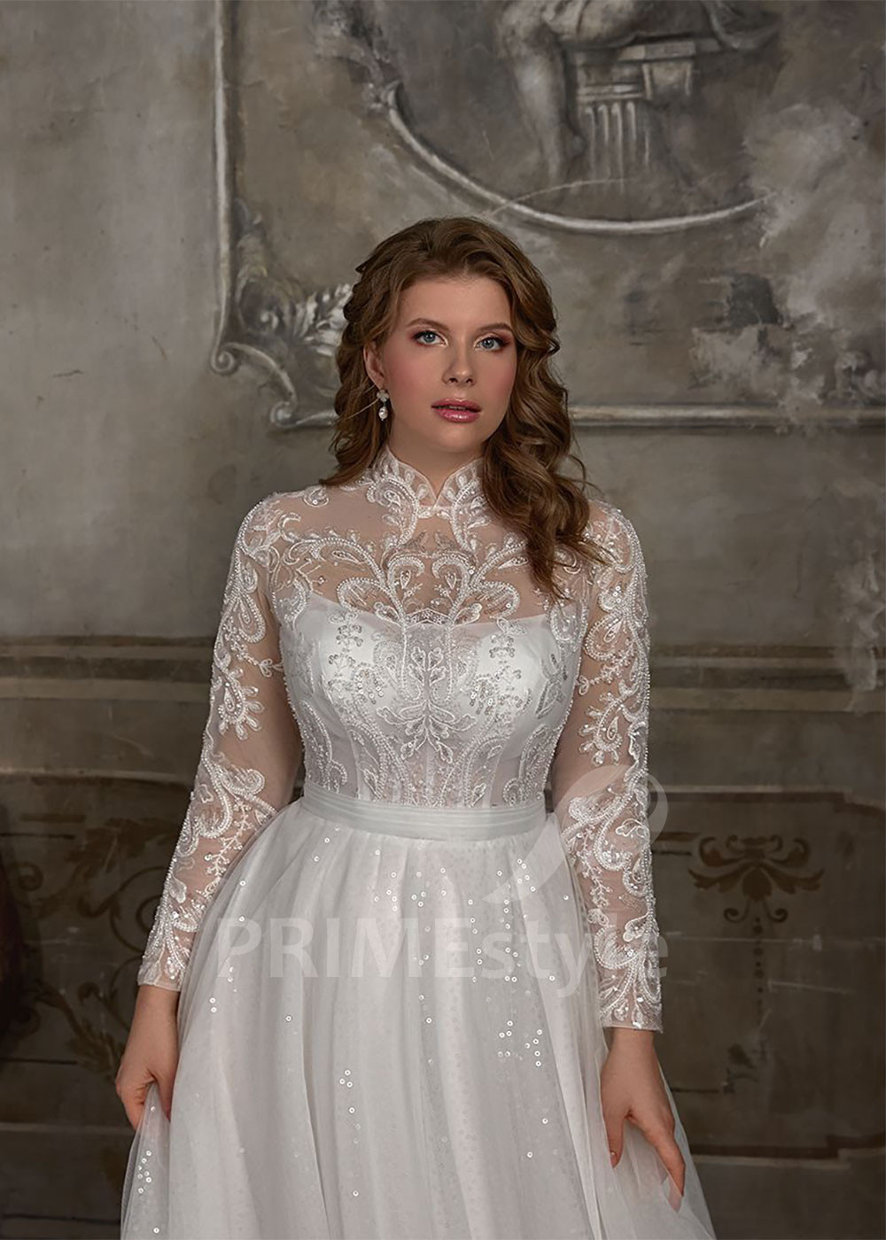 Luxusné svadobné šaty pre moletky Novella