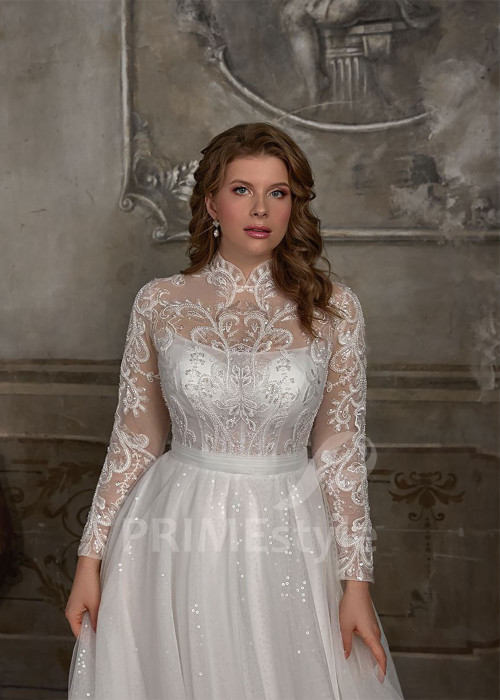 Luxusné svadobné šaty pre moletky Novella