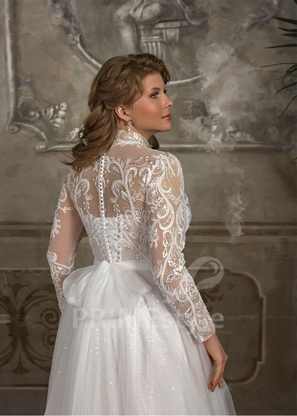 Luxusné svadobné šaty pre moletky Novella