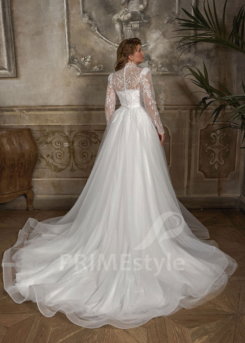 Romantické svadobné šaty pre moletky Nyssa