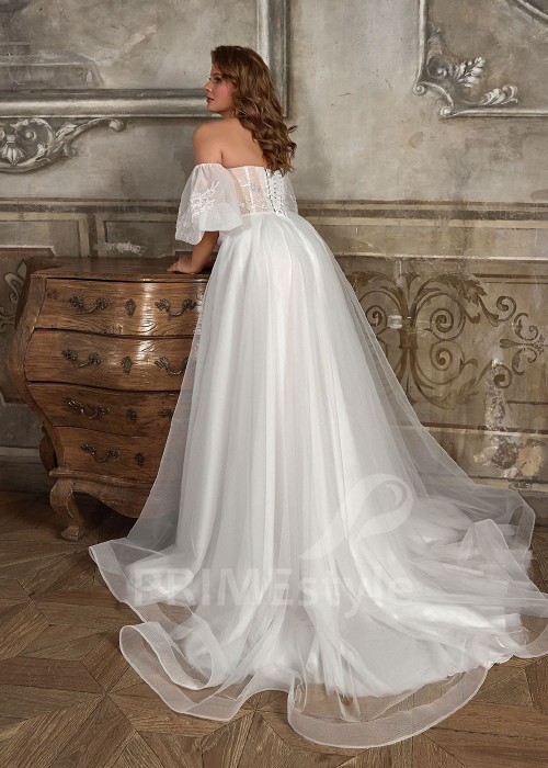 Moderné svadobné šaty pre moletky Narine