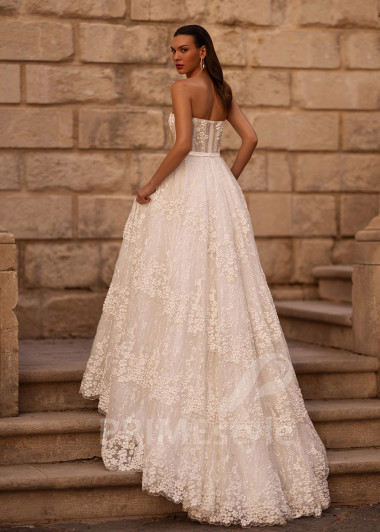 Luxusné princeznovské svadobné šaty VO013 - primestyle.sk