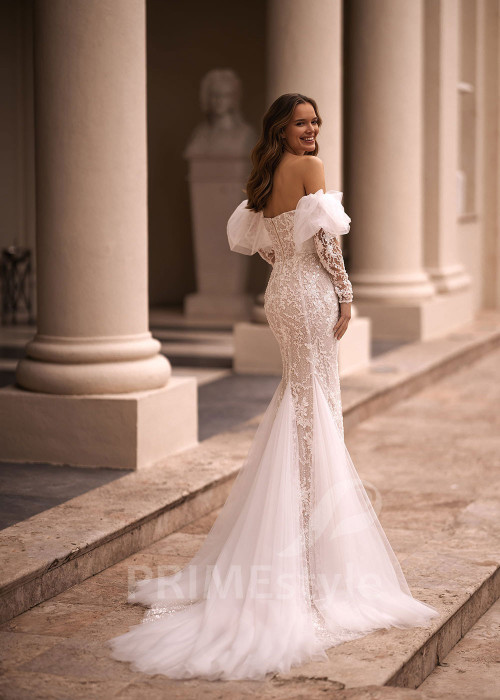 Luxusné extravagantné svadobné šaty VR019