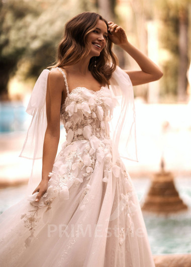 Luxusné extravagantné svadobné šaty VR026 - primestyle.sk