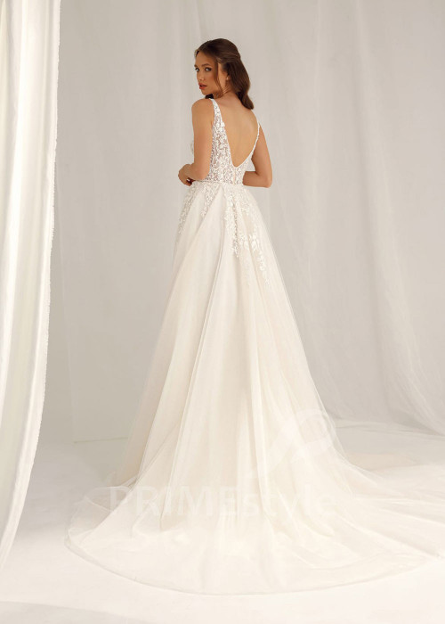 Elegantné tylové svadobné šaty Belani