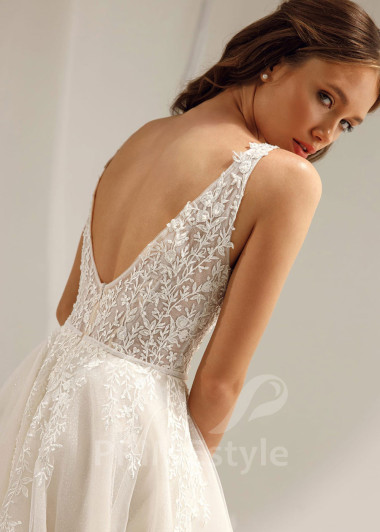 Elegantné tylové svadobné šaty Belani - primestyle.sk