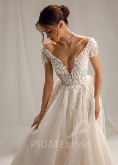 Luxusné princeznovské svadobné šaty Delia - primestyle.sk