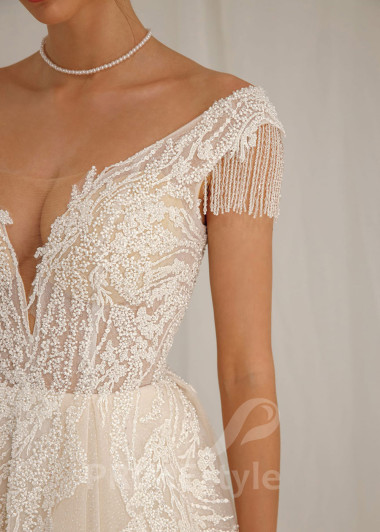 Luxusné princeznovské svadobné šaty Delia - primestyle.sk