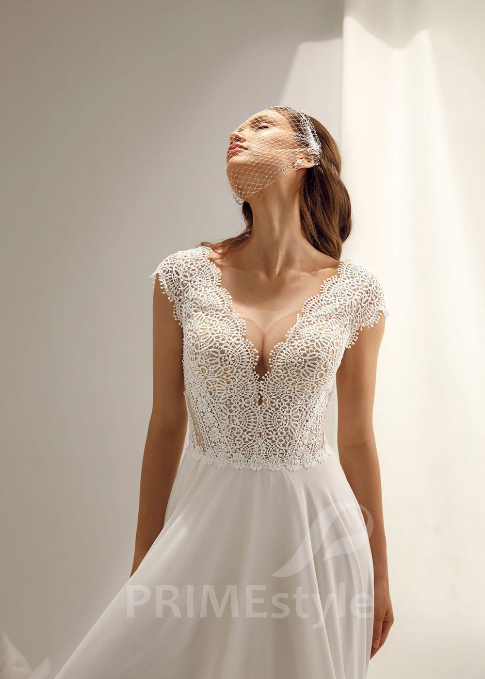 Elegantné boho svadobné šaty Julia