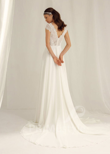 Elegantné boho svadobné šaty Julia - primestyle.sk