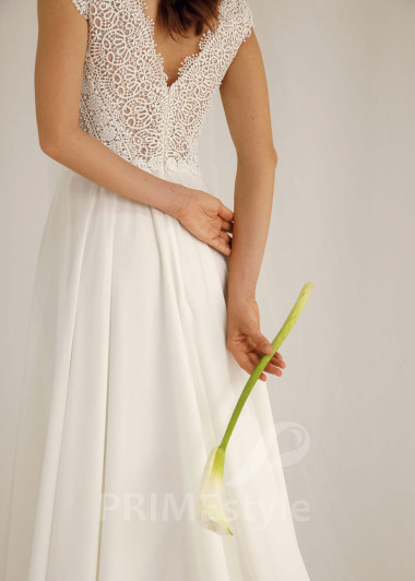 Elegantné boho svadobné šaty Julia - primestyle.sk