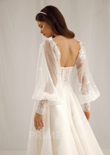 Luxusné čipkované svadobné šaty Megan - primestyle.sk