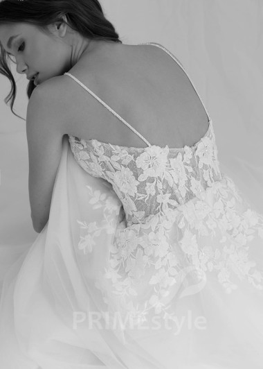 Elegantné kvetované svadobné šaty Milla - primestyle.sk