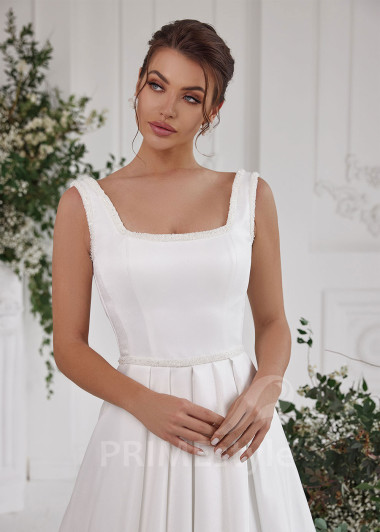 Elegantné hladké svadobné šaty RS800 - primestyle.sk