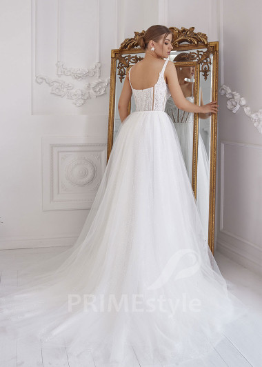 Elegantné tylové svadobné šaty RS803 - primestyle.sk