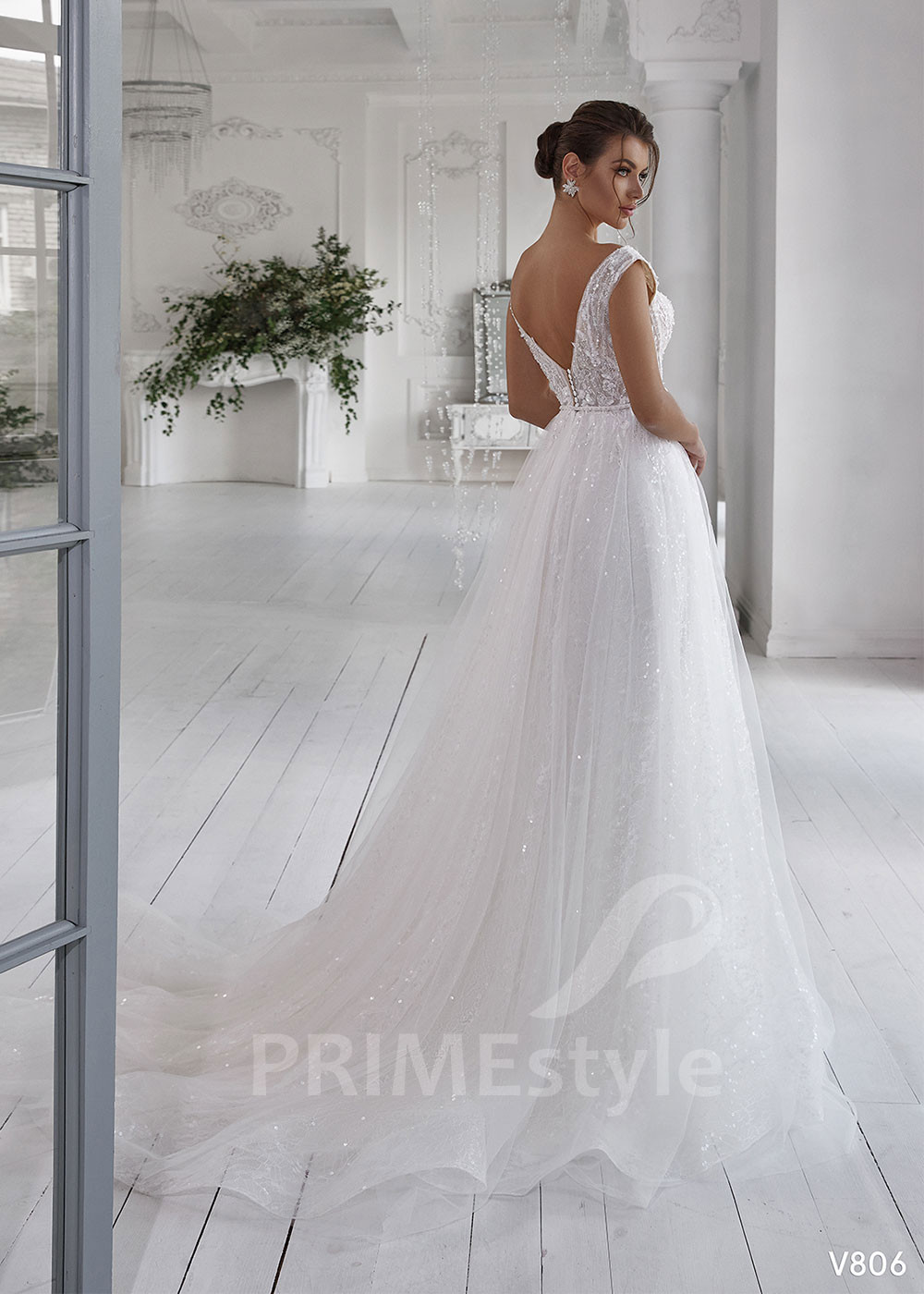 Luxusné princeznovské svadobné šaty RS806