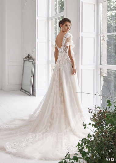 Luxusné romantické svadobné šaty RS813 - primestyle.sk