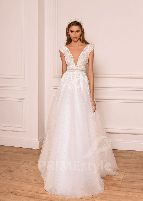 Luxusné BOHO svadobné šaty BS023