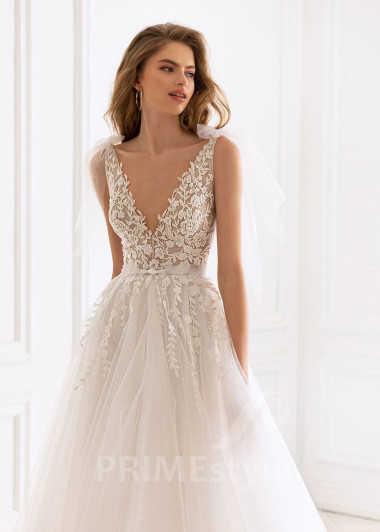 Elegantné minimalistické svadobné šaty BS050 - primestyle.sk