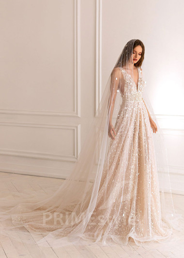 Luxusné celočipkované svadobné šaty BS052