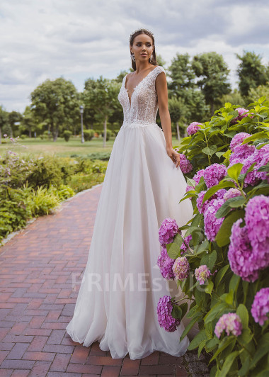 Jednoduché princeznovské svadobné šaty RC2003