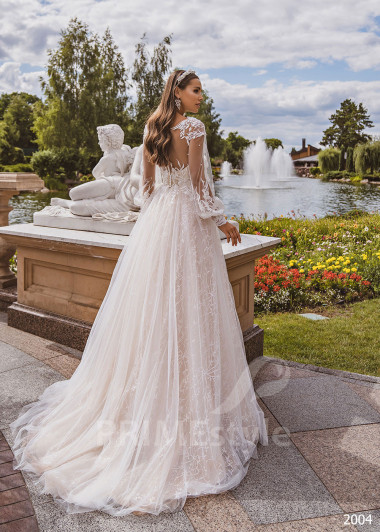 Luxusné čipkované svadobné šaty RC2004 - primestyle.sk